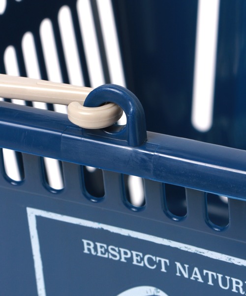 BAYFLOW(ベイフロー)の「BFレジカゴミニ2(インテリア雑貨・レディース・グリーン/ネイビー/グレー・0)」の14枚目の写真