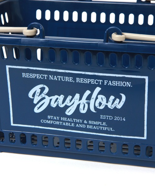 BAYFLOW(ベイフロー)の「BFレジカゴミニ2(インテリア雑貨・レディース・グリーン/ネイビー/グレー・0)」の13枚目の写真