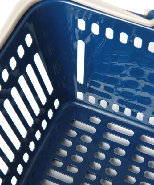 BAYFLOW(ベイフロー)の「BFレジカゴミニ2(インテリア雑貨・レディース・グリーン/ネイビー/グレー・0)」の4枚目の写真