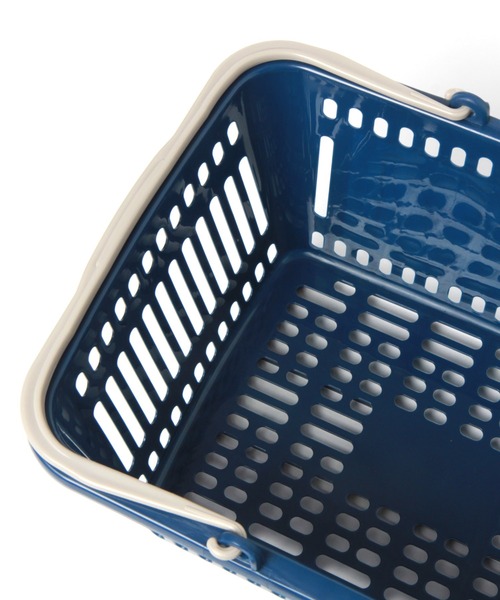 BAYFLOW(ベイフロー)の「BFレジカゴミニ2(インテリア雑貨・レディース・グリーン/ネイビー/グレー・0)」の6枚目の写真