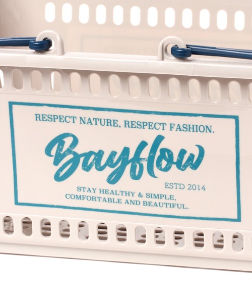 BAYFLOW(ベイフロー)の「BFレジカゴミニ2(インテリア雑貨・レディース・グリーン/ネイビー/グレー・0)」の11枚目の写真