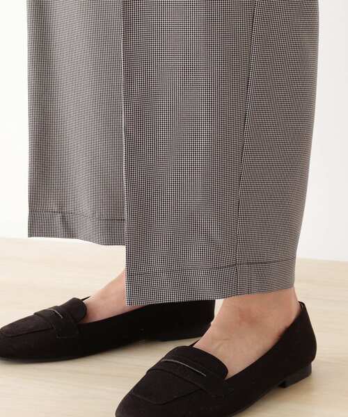 DRESKIP(ドレスキップ)の「◆細ベルト付きミニチェックワイドパンツ(その他パンツ・レディース・ベージュ系その他2/ブラック系1・02/03)」の10枚目の写真