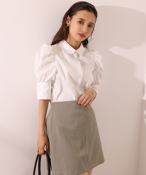 one after another NICE CLAUP(ワンアフターアナザーナイスクラップ)の「アソート台形ミニスカート/セットアップ2021AW(スカート・レディース・ベージュ/ベージュ系その他/ブラック系その他/ブラック系その他2・FREE)」の9枚目の写真