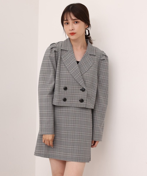 one after another NICE CLAUP(ワンアフターアナザーナイスクラップ)の「アソート台形ミニスカート/セットアップ2021AW(スカート・レディース・ベージュ/ベージュ系その他/ブラック系その他/ブラック系その他2・FREE)」の20枚目の写真