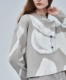 UNITED TOKYO | モールアートジャガードニット(ニット/セーター)