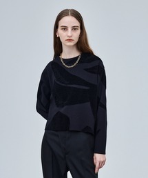 UNITED TOKYO | モールアートジャガードニット(ニット/セーター)