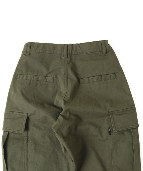 GLAZOS（グラソス）の「[ワイドテーパード]カーゴパンツ（カーゴパンツ・キッズ・カーキ/チャコールグレー・150cm/130cm/160cm/170cm/140cm）」の4枚目の写真