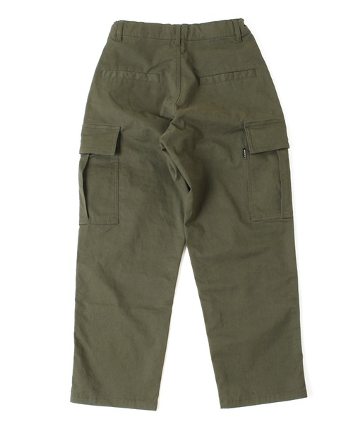 GLAZOS（グラソス）の「[ワイドテーパード]カーゴパンツ（カーゴパンツ・キッズ・カーキ/チャコールグレー・150cm/130cm/160cm/170cm/140cm）」の12枚目の写真