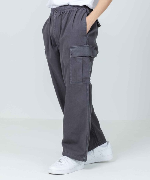 XLARGE（エクストララージ）の「OVERDYED EASY CARGO PANTS（その他パンツ・メンズ・チャコール/オレンジ/バーガンディー・S/L/M/XL）」の2枚目の写真