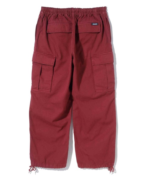 XLARGE（エクストララージ）の「OVERDYED EASY CARGO PANTS（その他パンツ・メンズ・チャコール/オレンジ/バーガンディー・S/L/M/XL）」の18枚目の写真