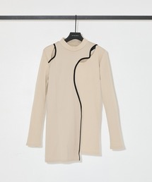 UNITED TOKYO | アートスリットロングスリーブトップス(Tシャツ/カットソー)