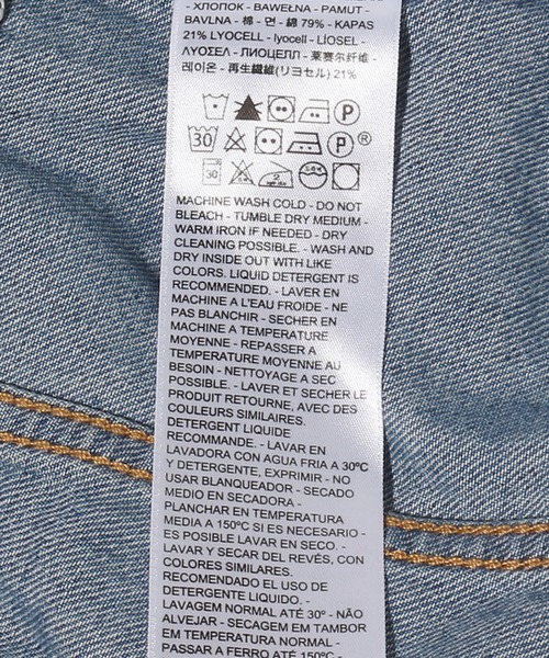 Levi's（リーバイス）の「PRAIRIE TRUCKER LITTLE HOUSE（デニムジャケット・レディース・インディゴブルー・S/M/XS）」の8枚目の写真