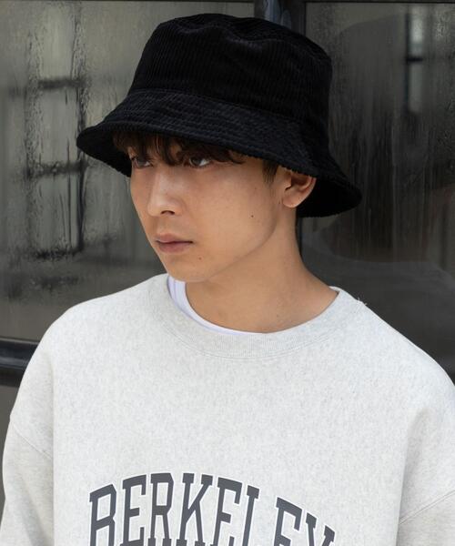 coen（コーエン）の「コーデュロイバケットハット（ハット・メンズ・ブラック/ダークグリーン/ナチュラル・FREE）」の2枚目の写真
