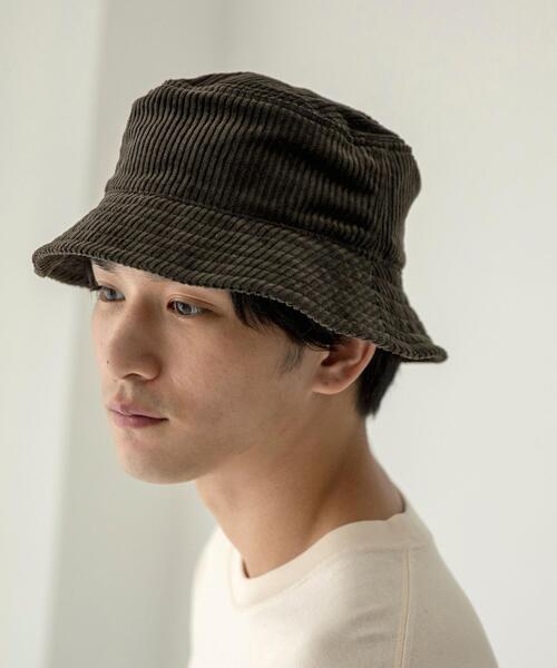 coen（コーエン）の「コーデュロイバケットハット（ハット・メンズ・ブラック/ダークグリーン/ナチュラル・FREE）」の11枚目の写真