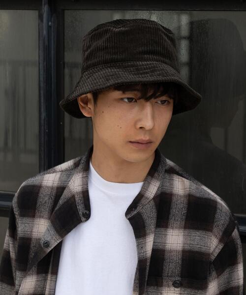 coen（コーエン）の「コーデュロイバケットハット（ハット・メンズ・ブラック/ダークグリーン/ナチュラル・FREE）」の13枚目の写真