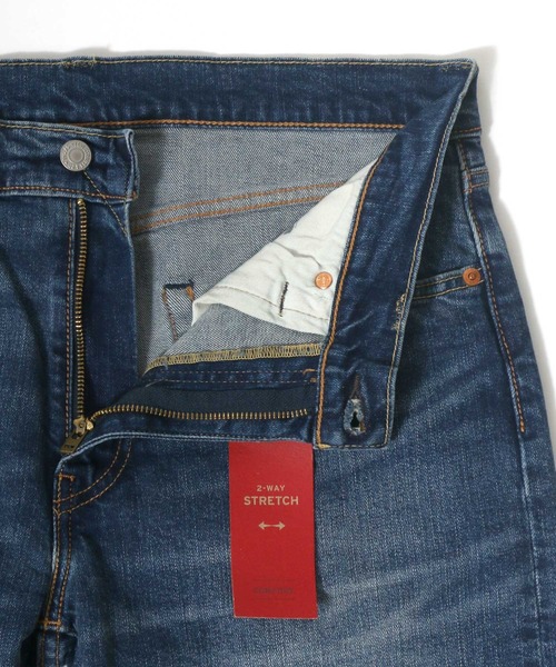 Levi's(リーバイス)の「Levi's/リーバイス 502 ストレッチ デニム レギュラーテーパード(デニムパンツ・メンズ・ダークインディゴブルー/ライトインディゴブルー・32inch/30inch/34inch/31inch/29inch/27inch/33inch/28inch)」の9枚目の写真