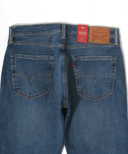 Levi's(リーバイス)の「Levi's/リーバイス 502 ストレッチ デニム レギュラーテーパード(デニムパンツ・メンズ・ダークインディゴブルー/ライトインディゴブルー・32inch/30inch/34inch/31inch/29inch/27inch/33inch/28inch)」の12枚目の写真