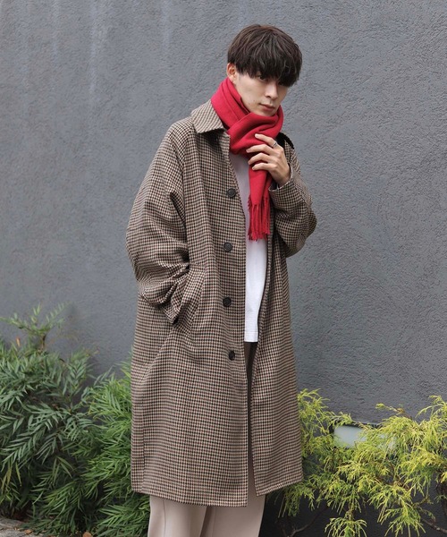 coen by Mr.SZK(コーエンバイミスタースズキ)の「ソフトタッチ アクリルマフラー【coen × Mr.SZK】(マフラー・メンズ・ベージュ/グレー/オレンジ/ワイン・FREE)」の12枚目の写真