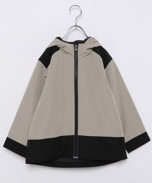 GLOBAL WORK（グローバルワーク）の「【キッズ】ウスナカワタ／ハッスイフーディ/215750（ブルゾン・キッズ・ブラック/ベージュ/カーキ・120cm/100cm/140cm/110cm/160cm/130cm/150cm）」の6枚目の写真