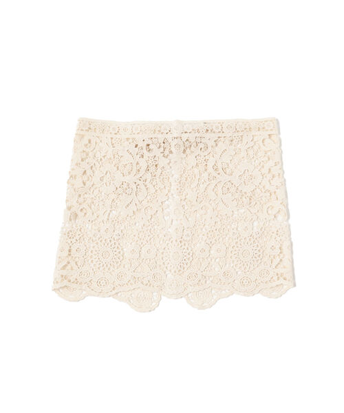 BEAMS BOY（ビームスボーイ）の「BEAMS BOY / レース エプロン（付け襟・レディース・ブラック/オフホワイト・ONE SIZE）」の7枚目の写真