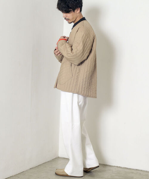 GLOSTER(グロスター)の「【GLOSTER/グロスター】ユーロミリタリー タックワイドパンツ(その他パンツ・メンズ・ホワイト/ネイビー・SMALL/MEDIUM/LARGE)」の10枚目の写真