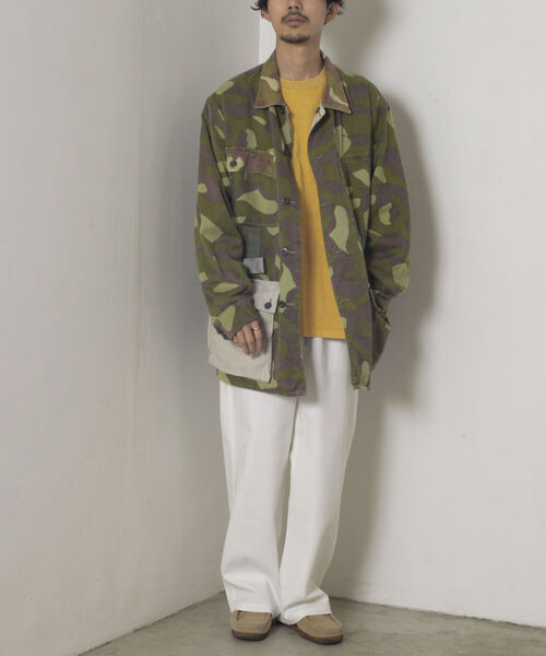 GLOSTER(グロスター)の「【GLOSTER/グロスター】ユーロミリタリー タックワイドパンツ(その他パンツ・メンズ・ホワイト/ネイビー・SMALL/MEDIUM/LARGE)」の16枚目の写真