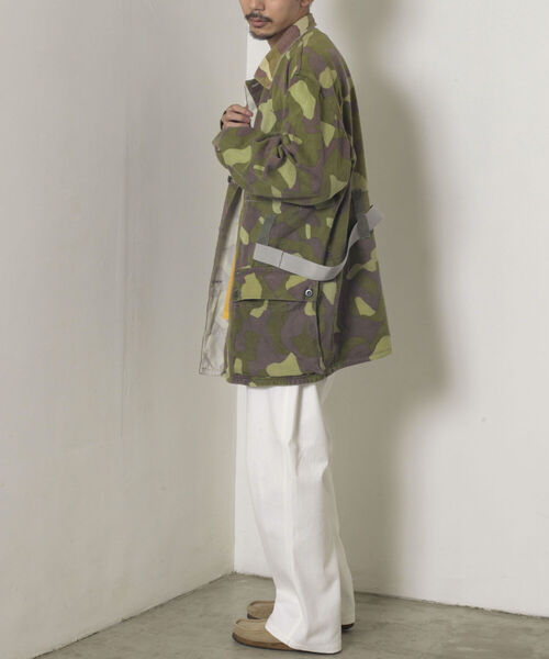 GLOSTER(グロスター)の「【GLOSTER/グロスター】ユーロミリタリー タックワイドパンツ(その他パンツ・メンズ・ホワイト/ネイビー・SMALL/MEDIUM/LARGE)」の17枚目の写真