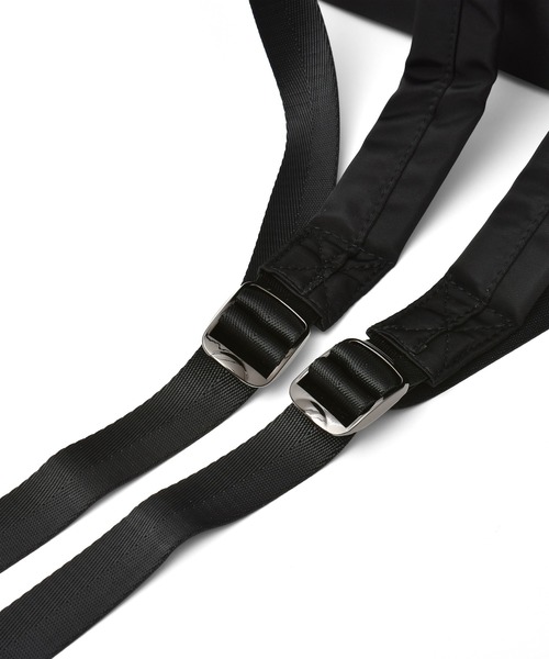 VitaFelice（ヴィータフェリーチェ）の「10ポケットナイロンリュックサック（バックパック/リュック・レディース・ブラック/ベージュ系その他/グレー/ドット/グレー系カモフラージュ・FREE）」の13枚目の写真