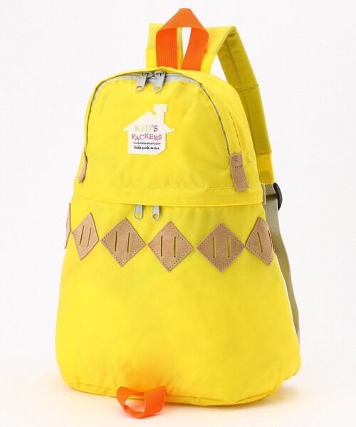 FREAK'S STORE（フリークスストア）の「FREDRIK PACKERS/フレドリックパッカーズ KIDS ARGYLE BACK PACK/キッズアーガイルバックパック（バックパック/リュック・キッズ・パープル/レッド/イエロー/ブルー/オリーブ・ONE SIZE）」の4枚目の写真