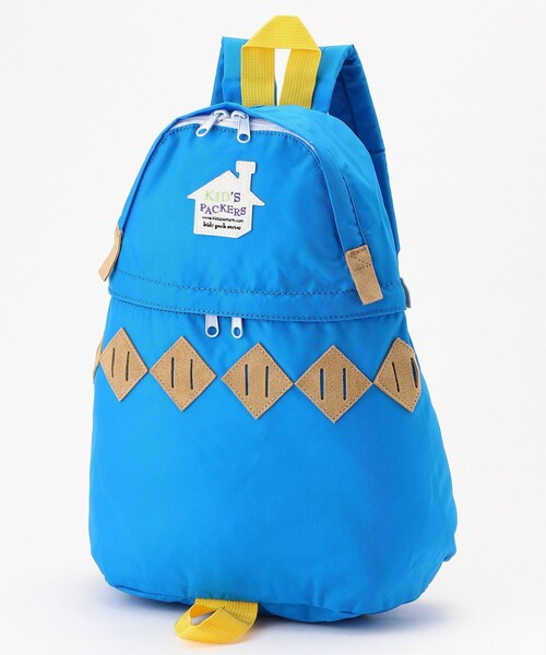 FREAK'S STORE（フリークスストア）の「FREDRIK PACKERS/フレドリックパッカーズ KIDS ARGYLE BACK PACK/キッズアーガイルバックパック（バックパック/リュック・キッズ・パープル/レッド/イエロー/ブルー/オリーブ・ONE SIZE）」の2枚目の写真