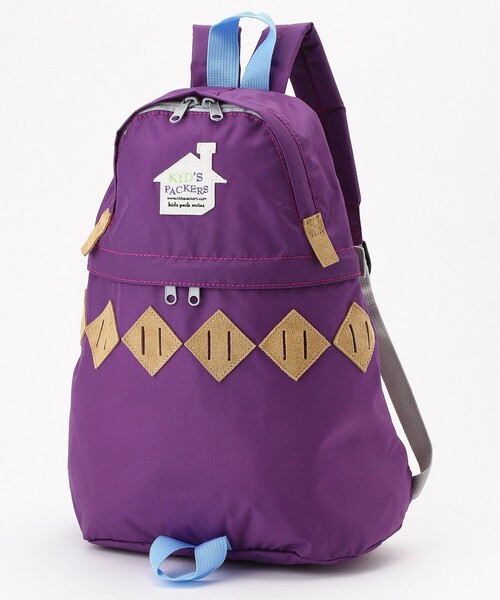 FREAK'S STORE（フリークスストア）の「FREDRIK PACKERS/フレドリックパッカーズ KIDS ARGYLE BACK PACK/キッズアーガイルバックパック（バックパック/リュック・キッズ・パープル/レッド/イエロー/ブルー/オリーブ・ONE SIZE）」の13枚目の写真