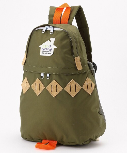 FREAK'S STORE（フリークスストア）の「FREDRIK PACKERS/フレドリックパッカーズ KIDS ARGYLE BACK PACK/キッズアーガイルバックパック（バックパック/リュック・キッズ・パープル/レッド/イエロー/ブルー/オリーブ・ONE SIZE）」の8枚目の写真