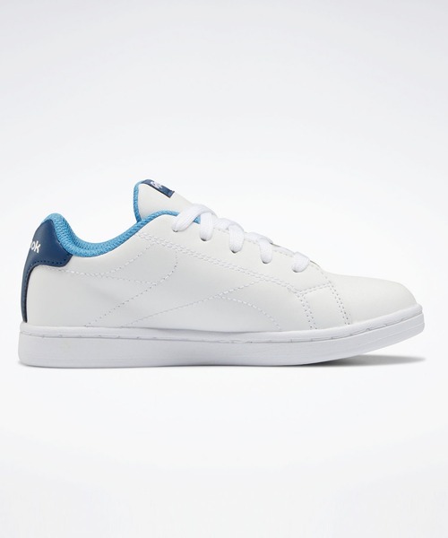 Reebok（リーボック）の「ロイヤル / ROYAL COMPLETE CLN 2.0 （スニーカー・キッズ・ネイビー/グレー系その他/ホワイト×ブルー・17.0cm/18.0cm/19.0cm/20.0cm/21.0cm/22.0cm/22.5cm/23.0cm/23.5cm/24.0cm/24.5cm/25.0cm/21.5cm/19.5cm/18.5cm/17.5cm/20.5cm）」の13枚目の写真