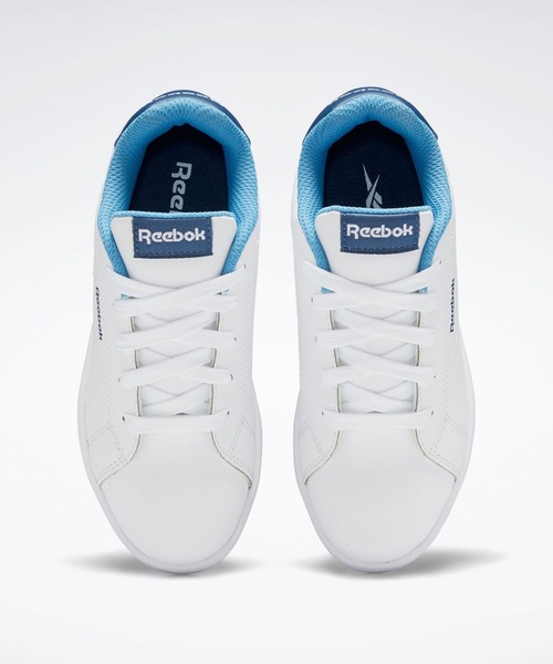 Reebok（リーボック）の「ロイヤル / ROYAL COMPLETE CLN 2.0 （スニーカー・キッズ・ネイビー/グレー系その他/ホワイト×ブルー・17.0cm/18.0cm/19.0cm/20.0cm/21.0cm/22.0cm/22.5cm/23.0cm/23.5cm/24.0cm/24.5cm/25.0cm/21.5cm/19.5cm/18.5cm/17.5cm/20.5cm）」の15枚目の写真