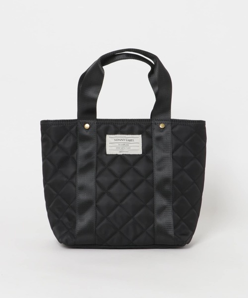 URBAN RESEARCH Sonny Label(アーバンリサーチサニーレーベル)の「キルティングミニトートバッグ(トートバッグ・レディース・ブラック/カーキ・ONE)」の9枚目の写真