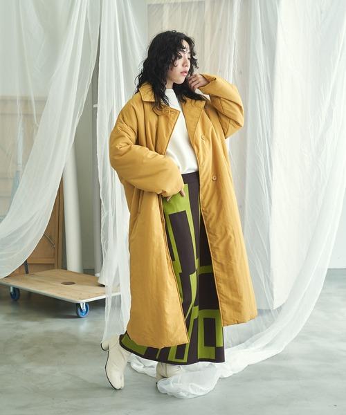 VACANCY（ヴァカンシー）の「ランダムスクエアニットペンシルスカート（スカート・レディース・グリーン/ブラック・FREE）」の15枚目の写真