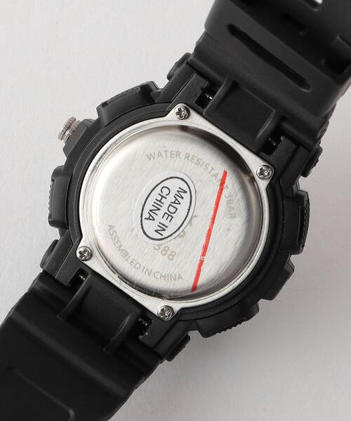 THE PARK SHOP(ザパークショップ)の「<THE PARK SHOP(ザパークショップ)> DUALBOY WATCH / 腕時計(デジタル腕時計・キッズ・ブラック/オフホワイト・FREE)」の6枚目の写真