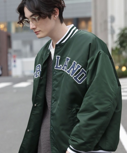 Aanderson ベル スタジャン ブラック/グリーン Aanderson ベル スタジャン ブラック/グリーン