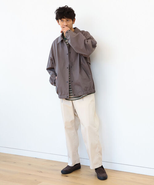 B:MING by BEAMS（ビーミングバイビームス）の「B:MING by BEAMS / リップストップ コーチジャケット（ブルゾン・メンズ・ブラウン系その他4/ブラック/グリーン系その他・LARGE/MEDIUM/SMALL/X-LARGE）」の5枚目の写真