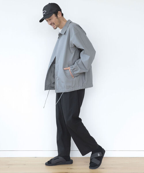 B:MING by BEAMS（ビーミングバイビームス）の「B:MING by BEAMS / リップストップ コーチジャケット（ブルゾン・メンズ・ブラウン系その他4/ブラック/グリーン系その他・LARGE/MEDIUM/SMALL/X-LARGE）」の7枚目の写真