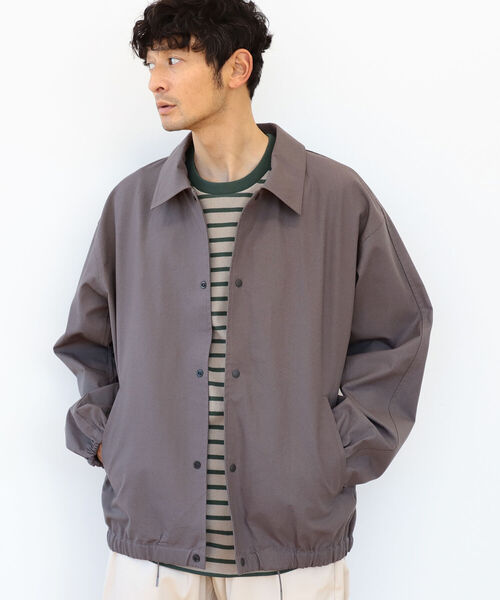B:MING by BEAMS（ビーミングバイビームス）の「B:MING by BEAMS / リップストップ コーチジャケット（ブルゾン・メンズ・ブラウン系その他4/ブラック/グリーン系その他・LARGE/MEDIUM/SMALL/X-LARGE）」の13枚目の写真