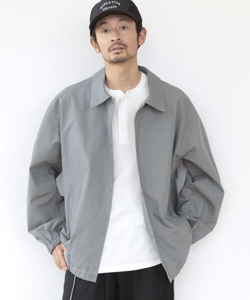 B:MING by BEAMS（ビーミングバイビームス）の「B:MING by BEAMS / リップストップ コーチジャケット（ブルゾン・メンズ・ブラウン系その他4/ブラック/グリーン系その他・LARGE/MEDIUM/SMALL/X-LARGE）」の14枚目の写真