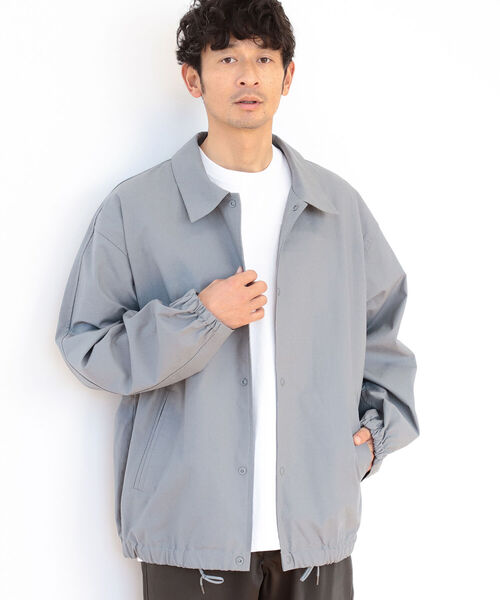 B:MING by BEAMS（ビーミングバイビームス）の「B:MING by BEAMS / リップストップ コーチジャケット（ブルゾン・メンズ・ブラウン系その他4/ブラック/グリーン系その他・LARGE/MEDIUM/SMALL/X-LARGE）」の16枚目の写真