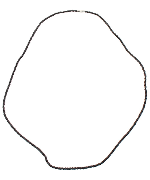 WEGO（ウィゴー）の「WEGO/ボーンビーズネックレス80（ネックレス・メンズ・ホワイト/ブラック/ターコイズブルー/ネイビー/レッド・FREE）」の3枚目の写真