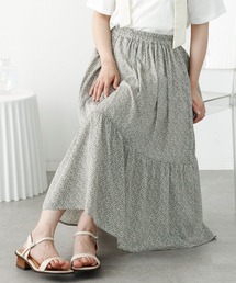 SLURR | 花柄ティアードスカート(スカート)