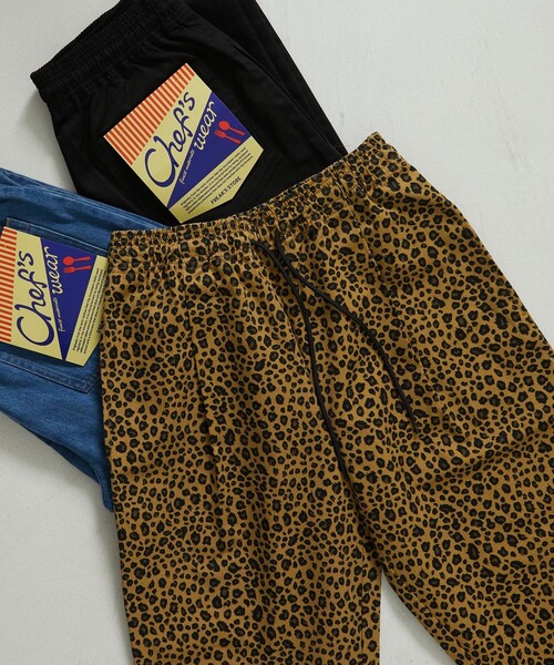FREAK'S STORE（フリークスストア）の「シェフパンツ（その他パンツ・レディース・ブラック/ベージュ/ネイビー/オフホワイト/サックスブルー/その他/レオパード・S/M/XS）」の7枚目の写真