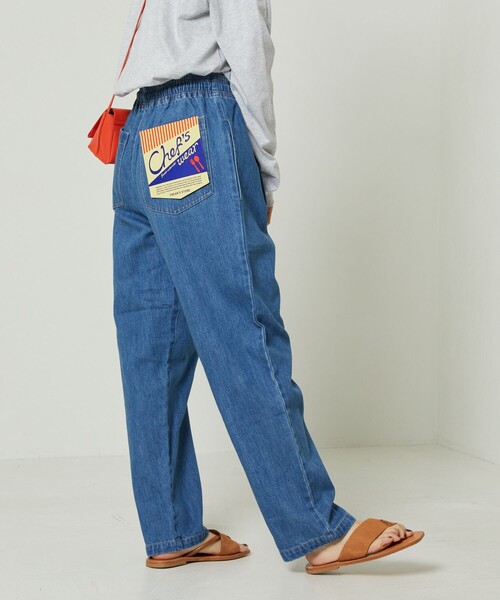 FREAK'S STORE（フリークスストア）の「シェフパンツ（その他パンツ・レディース・ブラック/ベージュ/ネイビー/オフホワイト/サックスブルー/その他/レオパード・S/M/XS）」の6枚目の写真