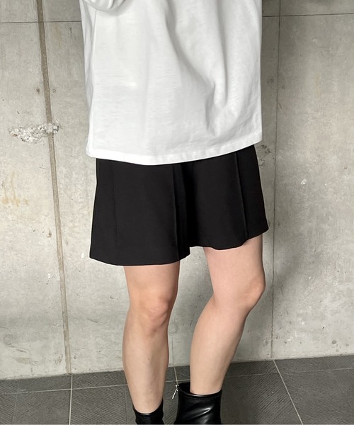 one way（ワンウェイ）の「ハイウエストショートパンツ（その他パンツ・レディース・アイボリー/ブラック系その他/ブラック・FREE）」の18枚目の写真