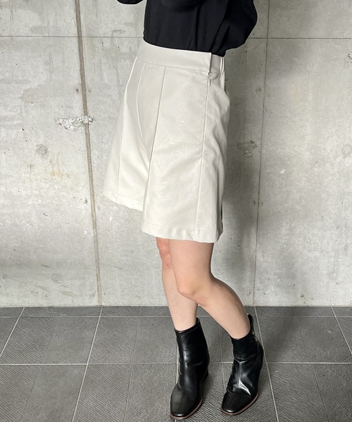 one way（ワンウェイ）の「ハイウエストショートパンツ（その他パンツ・レディース・アイボリー/ブラック系その他/ブラック・FREE）」の15枚目の写真