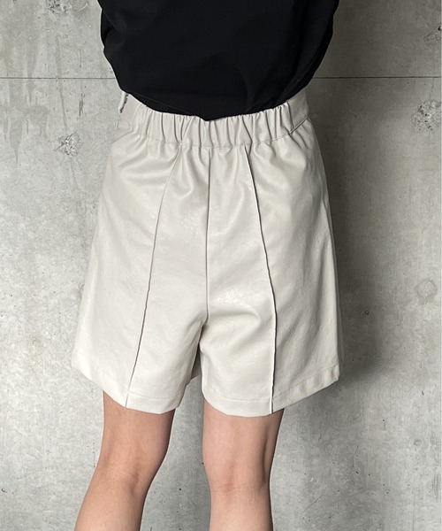 one way（ワンウェイ）の「ハイウエストショートパンツ（その他パンツ・レディース・アイボリー/ブラック系その他/ブラック・FREE）」の16枚目の写真